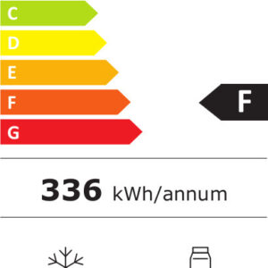 Pitsos PKNT55NLFB Δίπορτο Ψυγείο 453lt Full No Frost Υ186xΠ70xΒ74.5cm Inox - Image 2