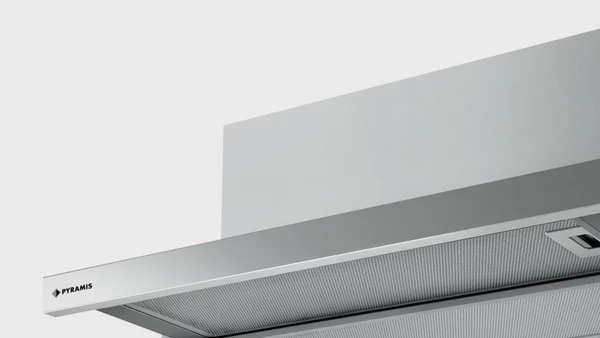 Pyramis Essential Turbo Συρόμενος Απορροφητήρας 60cm Inox 065017502: Συρόμενος απορροφητήρας