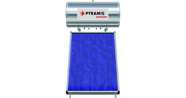 Pyramis Ηλιακός Θερμοσίφωνας 160lt 2m² Glass Τριπλής Ενέργειας Κεραμοσκεπής