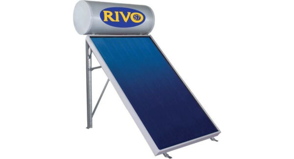 Rivo Ηλιακός Θερμοσίφωνας 150lt 2.4m² Inox Διπλής Ενέργειας