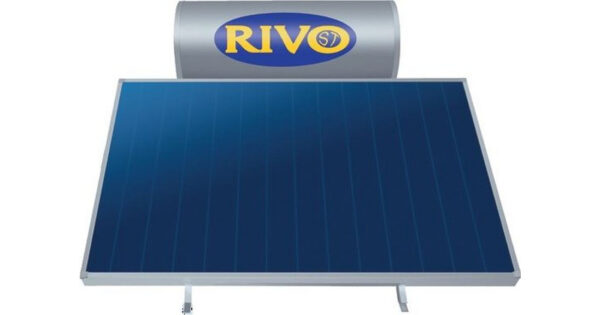 Rivo Ηλιακός Θερμοσίφωνας 150lt 2m² Glass Διπλής Ενέργειας