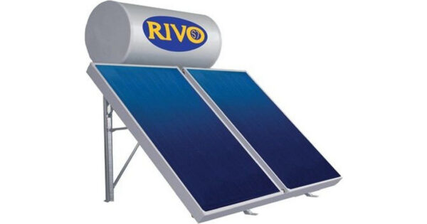 Rivo Ηλιακός Θερμοσίφωνας 200lt 4m² Glass Διπλής Ενέργειας