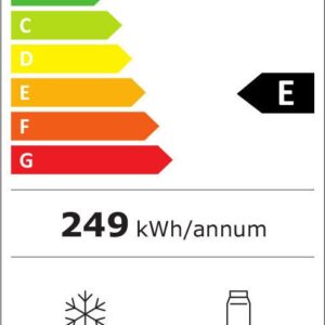 Robin RT-490 Δίπορτο Ψυγείο 451lt Full No Frost Υ187xΠ70xΒ72cm Λευκό - Image 4