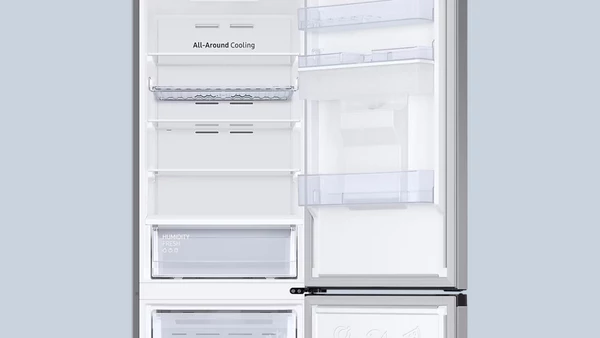 Samsung RB34T652ESA/EF Ψυγειοκαταψύκτης 331lt Full No Frost Υ185xΠ60xΒ65.9cm Inox: Τεχνολογία No Frost. 