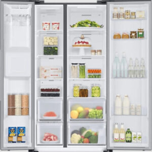 Samsung RS67A8811S9 Ψυγείο Ντουλάπα 634lt Full No Frost Υ178xΠ91.2xΒ71.6cm Inox - Image 3
