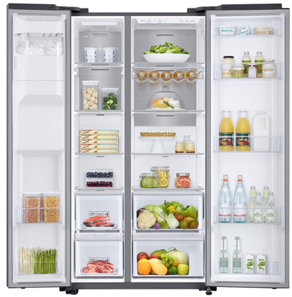 Samsung RS68N8241S9/EF Ψυγείο Ντουλάπα 638lt Full No Frost Υ178xΠ91.2xΒ71.6cm Inox - Image 2