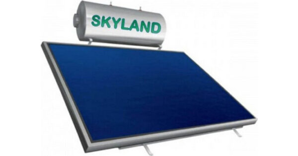 Skyland GL Ηλιακός Θερμοσίφωνας 150lt 2.3m² Glass Τριπλής Ενέργειας Κεραμοσκεπής Οριζόντιος