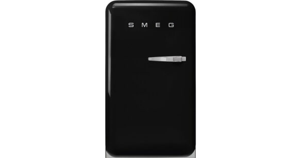 Smeg FAB10HLBL5 Retro Ψυγείο Συντήρηση 135lt Υ97cmxΠ54.5cmxΒ65.9cm Μαύρο