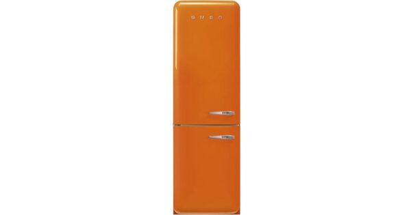 Smeg FAB32LOR5 Retro Ψυγειοκαταψύκτης 331lt Full No Frost Υ196.8xΠ60.1xΒ72.8cm Πορτοκαλί