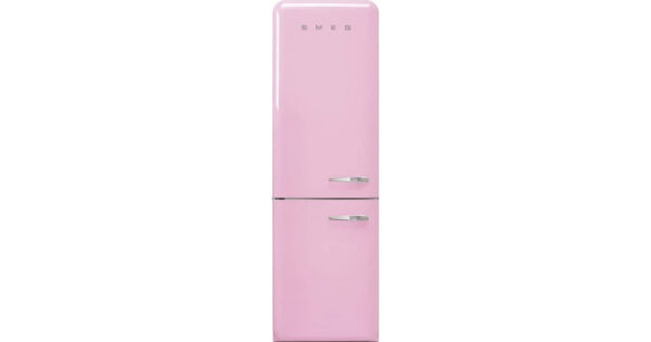 Smeg FAB32LPK5 Retro Ψυγειοκαταψύκτης 331lt Full No Frost Υ196.8xΠ60.1xΒ72.8cm Ροζ