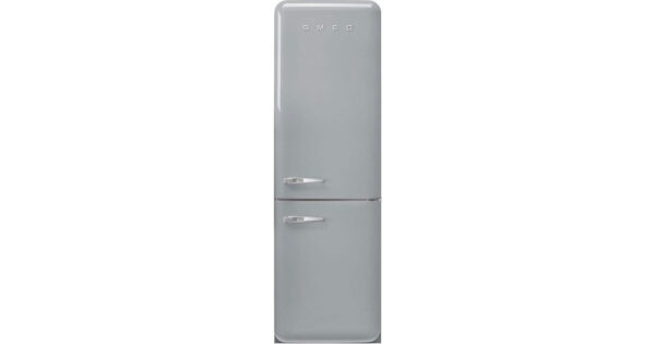 Smeg FAB32RSV5 Retro Ψυγειοκαταψύκτης Full No Frost Υ196.8xΠ60.1xΒ72.8cm Inox