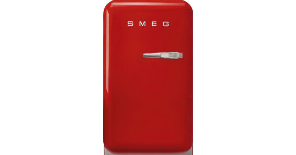 Smeg FAB5LRD5 Retro Μονόπορτο Ψυγείο 34lt Υ72.5xΠ40.4xΒ50cm Κόκκινο