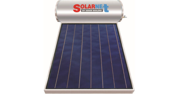 Solarnet 160M 160lt 2m² Glass Τριπλής Ενέργειας