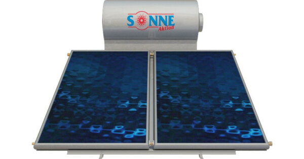 Sonne Aktion Standard Ηλιακός Θερμοσίφωνας 200lt 3m² Glass Τριπλής Ενέργειας