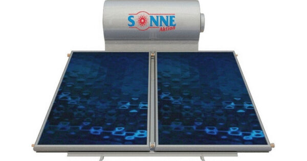 Sonne Aktion Standard Ηλιακός Θερμοσίφωνας 300lt 4m² Glass Διπλής Ενέργειας