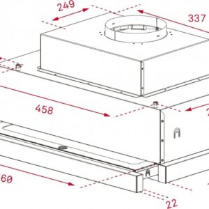 Teka CNL 6815 Plus Συρόμενος Απορροφητήρας 60cm Inox - Image 4