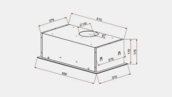 Teka GFG-2 Μηχανισμός Απορρόφησης 55cm Inox: Απλό καθάρισμα & κομψή αισθητική στην κουζίνα