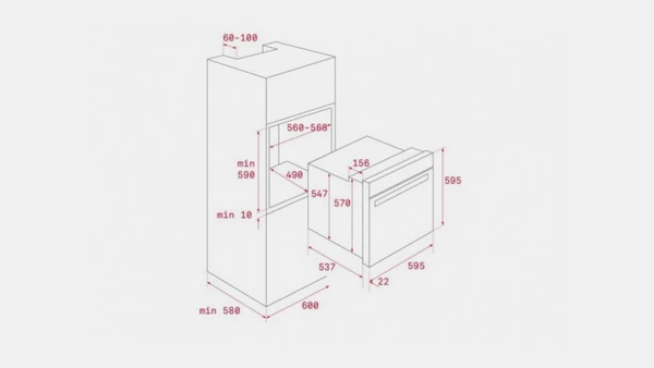 Teka HRB 6100 Anthracite: Χωρητικότητα & σύστημα καθαρισμού