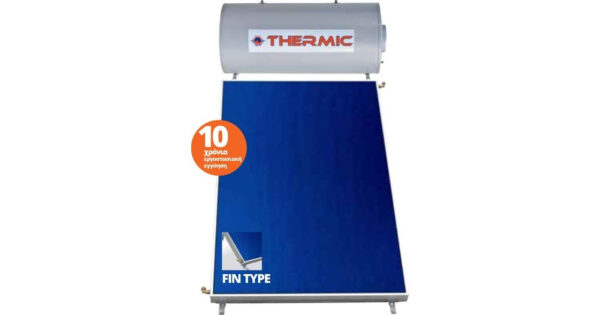 Thermic CT IN 200lt 2.5m² Inox Διπλής Ενέργειας