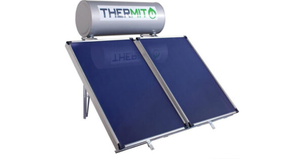 Thermit Ecology Ηλιακός Θερμοσίφωνας 200lt 3m² Glass Διπλής Ενέργειας