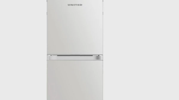 United UDW-1430F Δίπορτο Ψυγείο 210lt Υ143xΠ55xΒ55cm Λευκό: Φωτισμός & πόρτα