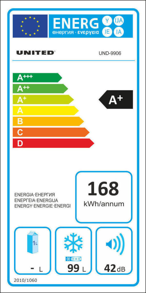 United UND-9906 Καταψύκτης Μπαούλο 100lt - Image 2