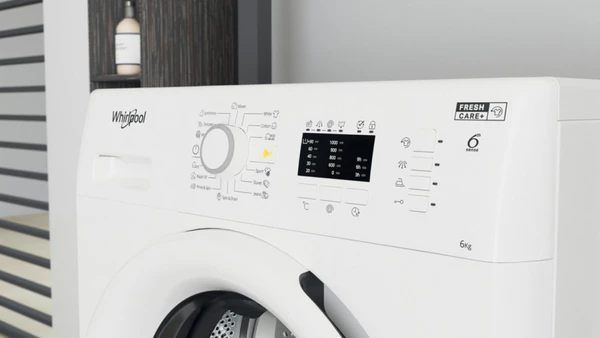 Whirlpool FWSL 61051 W EE N Πλυντήριο Ρούχων 6kg 1000 Στροφών: Απλοποιημένος χειρισμός