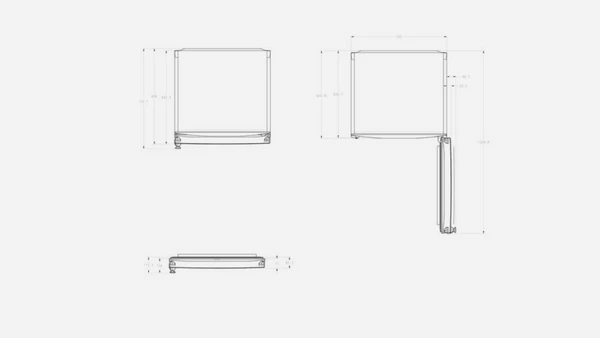 Whirlpool WT70E 831 X Aqua Δίπορτο Ψυγείο 419lt No Frost Υ180xΠ70xΒ72.5cm Inox: Αλλαγή φοράς της πόρτας