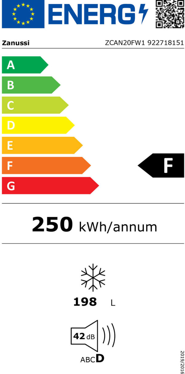 Zanussi ZCAN20FW1 Καταψύκτης Μπαούλο 198lt - Image 2