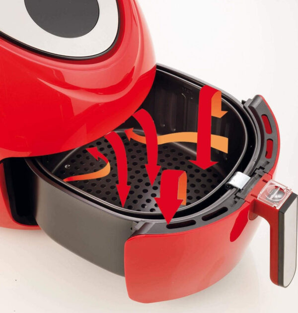 Ariete 4618/01 Air Fryer XXL Hot Red Air Fryer 5.5lt - Image 4