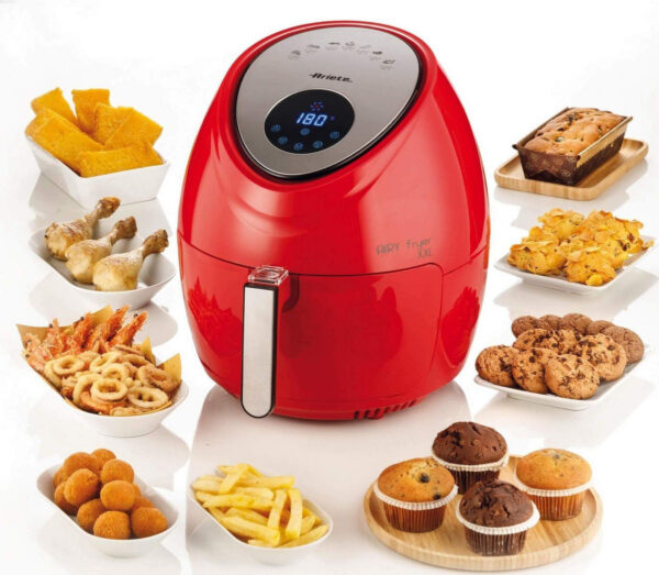 Ariete 4618/01 Air Fryer XXL Hot Red Air Fryer 5.5lt - Image 6