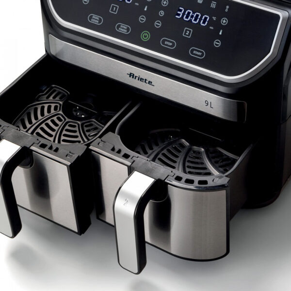 Ariete 4625 Air Fryer 9lt με Διπλό Κάδο - Image 3