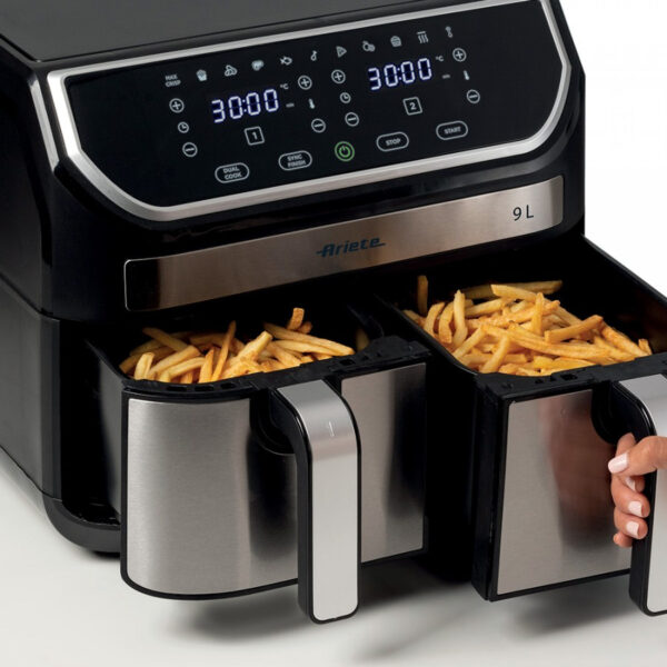 Ariete 4625 Air Fryer 9lt με Διπλό Κάδο - Image 6