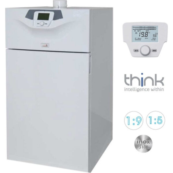 Baxi HT+ 1.130 Λέβητας Αερίου Συμπύκνωσης με Καυστήρα 104490kcal/h - Image 2