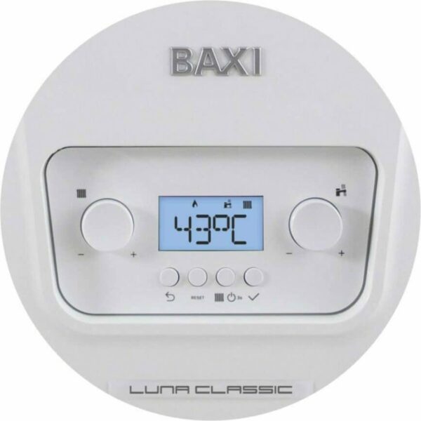 Baxi Luna Classic 24kW Επιτοίχιος Λέβητας Αερίου με Καυστήρα 20636kcal/h - Image 2