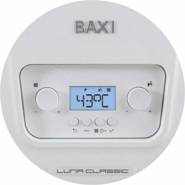 Baxi Luna Classic 28kW Επιτοίχιος Λέβητας Αερίου με Καυστήρα 24075kcal/h - Image 2