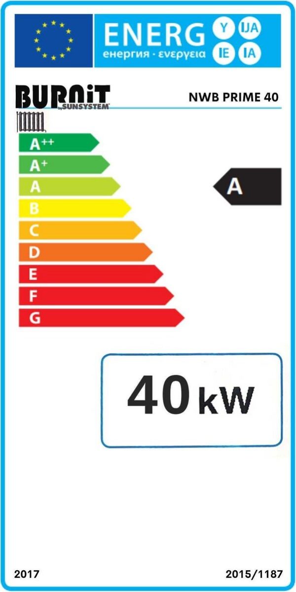 Burnit NWB Prime 40 Λέβητας Ξύλου με Καυστήρα 34393kcal/h - Image 2