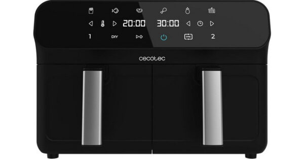 Cecotec Cecofry Advance 9000 CEC-03490 Air Fryer 9lt με Διπλό Κάδο