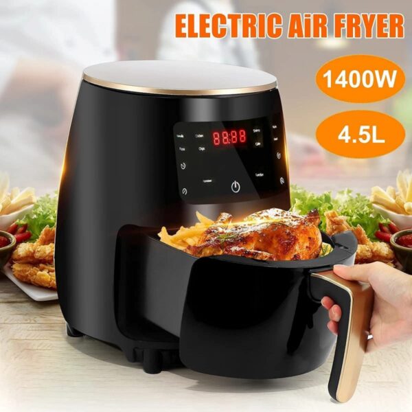 Cheffinger CF-AFRY4.5 Black Air Fryer 4.5lt - Image 3