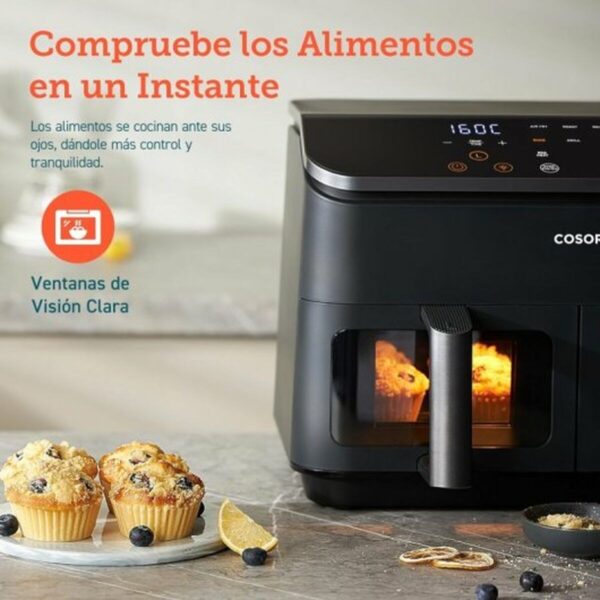 Cosori Dual Basket 8.5 Chef Edition Air Fryer 5lt με Διπλό Κάδο - Image 5