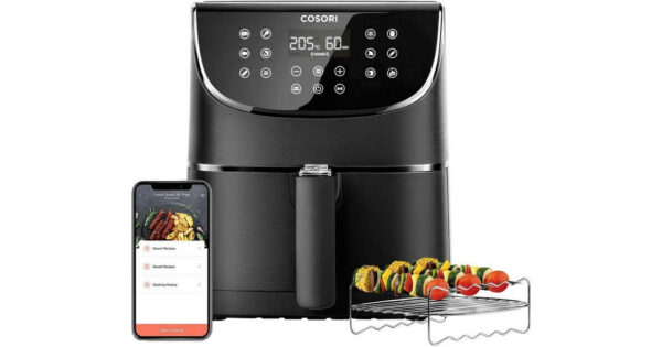 Cosori Smart Chef Edition CS158-AF-RXB Air Fryer 5.5lt με Wi-Fi