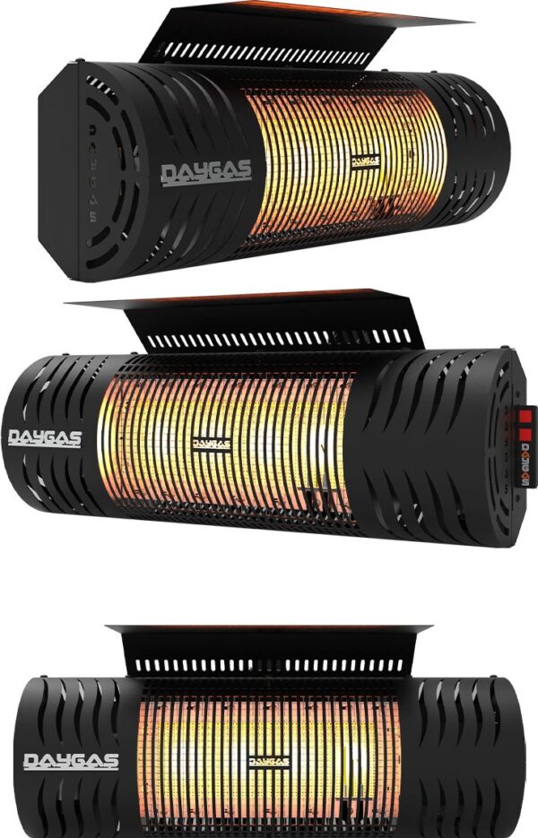 Daygas DSR 6 Premium Edition Κεραμική Σόμπα Κάτοπτρο Υγραερίου Υπέρυθρων 6000W - Image 2