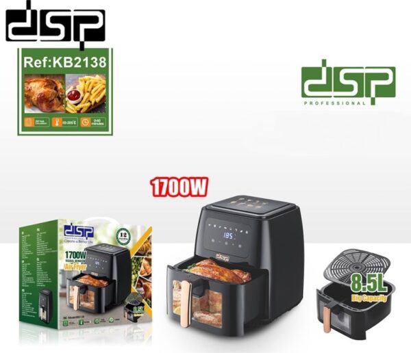 Dsp KB2138 Air Fryer 8.5lt - Image 2