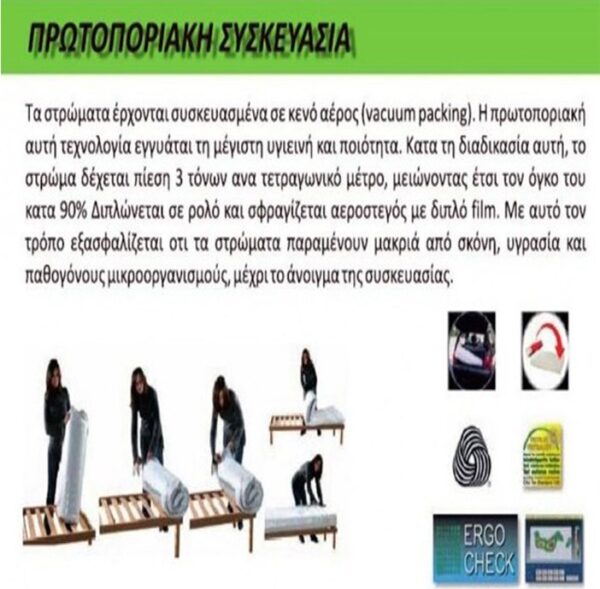 Ecosleep Master Διπλό 140cm - Image 3