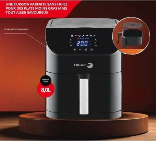 Fagor FGAF8L Air Fryer 8lt - Image 4