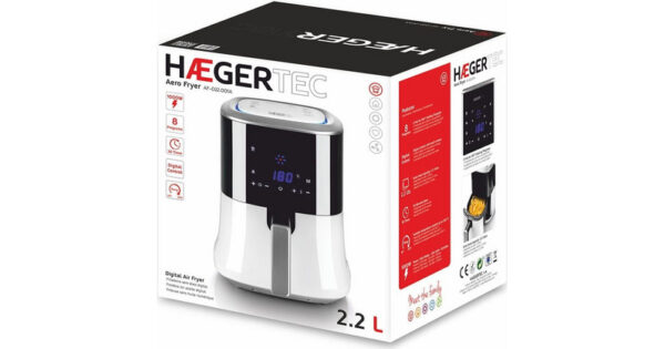 Haeger AF-D22.001A Air Fryer 2.2lt