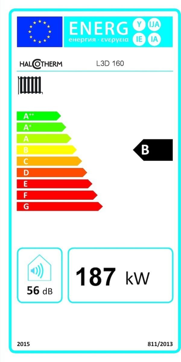 Halcotherm L3D 100 3 Διαδρομών Λέβητας Πετρελαίου Αερίου 100000kcal/h - Image 2