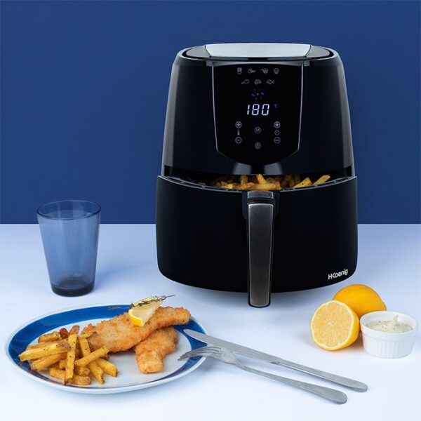 H.Koenig FRY800 Air Fryer 4lt - Image 4