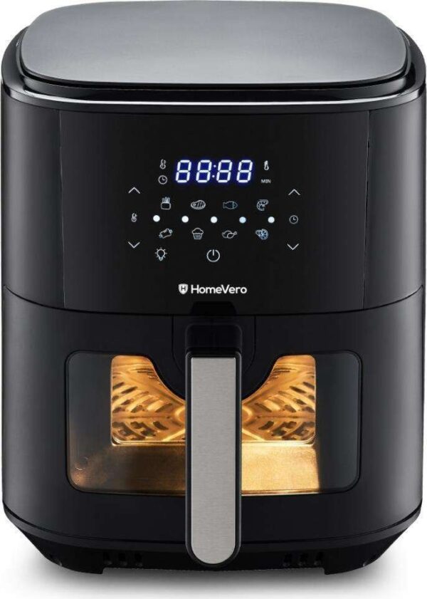 HomeVero HV-AF6.5W Air Fryer 6.5lt - Image 2