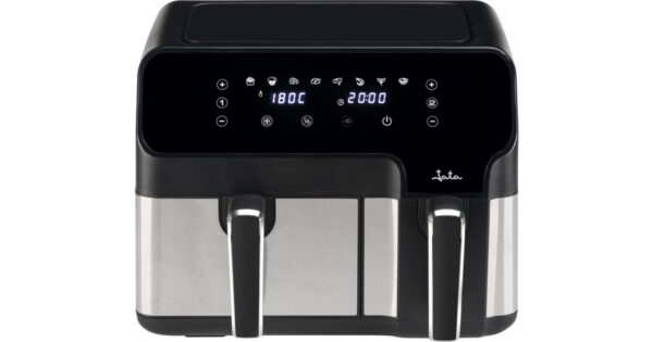 JATA JEFR1228 Air Fryer 9lt με Διπλό Κάδο